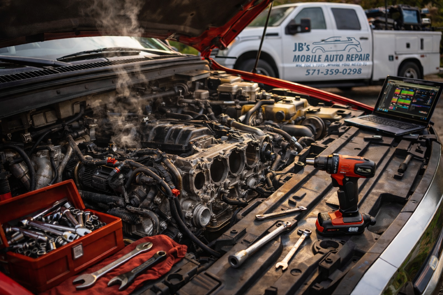 SUV oil change